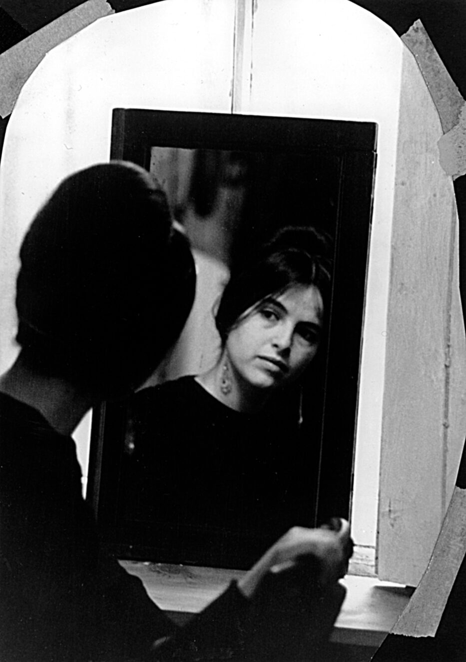 Eva Hesse in her Bowery Studio, 1966