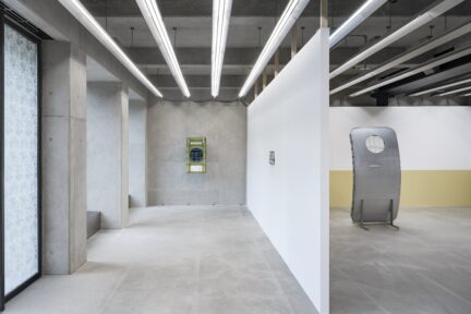 Installation view addresses without names, 2026 Ju Young Kim Courtesy of max goelitz Copyright the artist Photo: Dirk Tacke