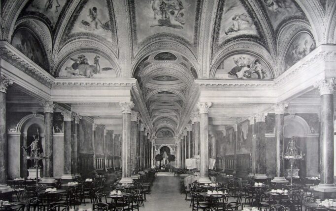 Café Luitpold, Die große Säulenhalle, 1888